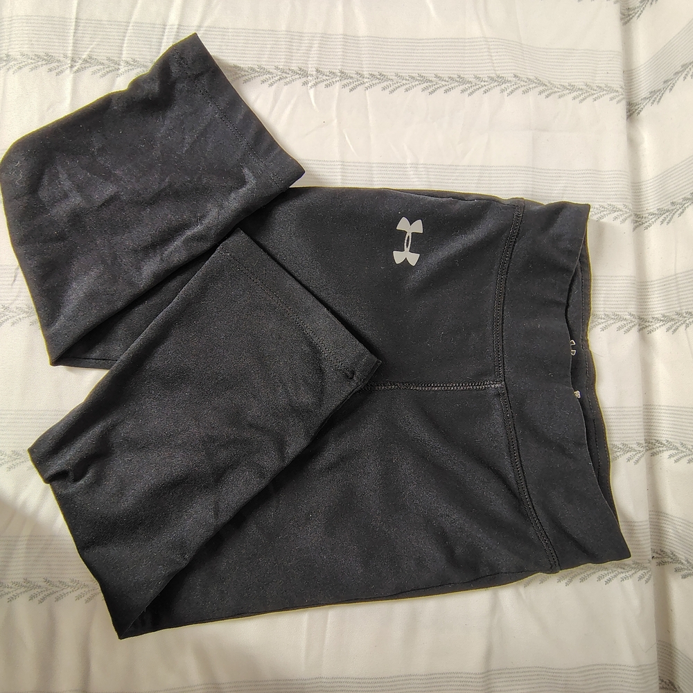 Under Armour Kids 3T Black Performance Flare Leggings